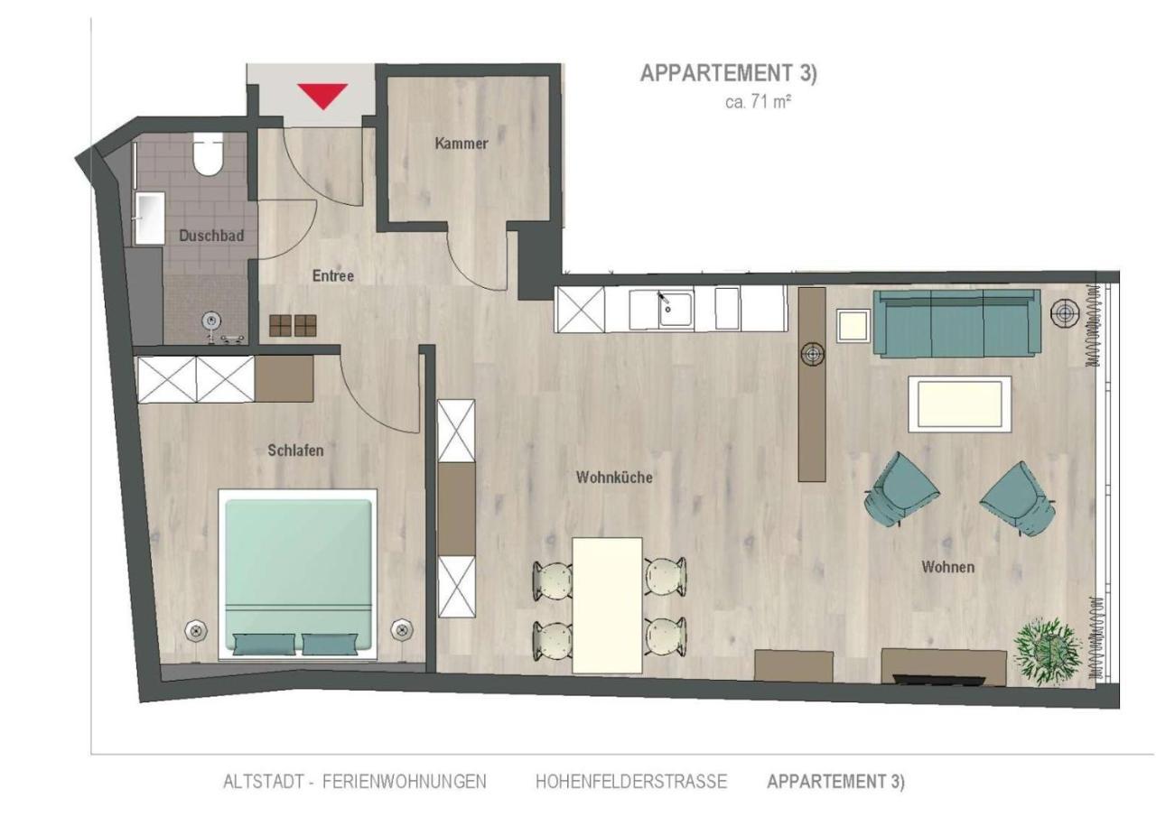 Cozy-Flats Koblenz Apartment Koblenz  Bagian luar foto